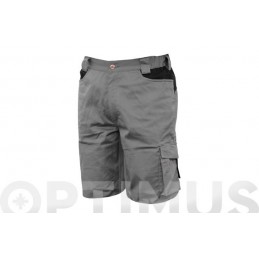 BERMUDA STRETCH GRIS TALLA M